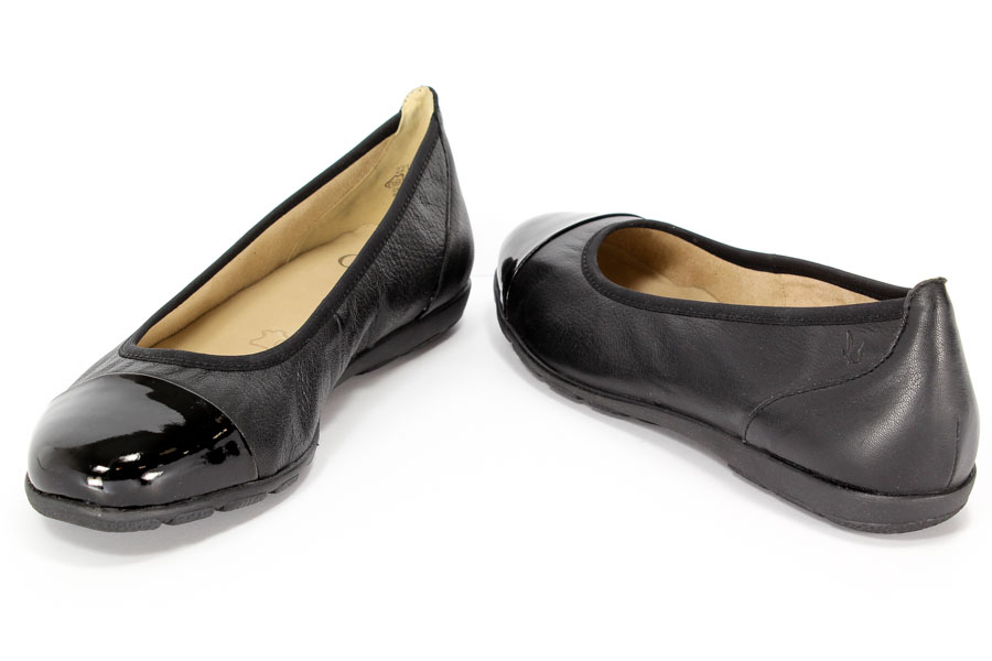 Baleriny Caprice 9-22102-26/025 Blk.Na/Blk.Pat