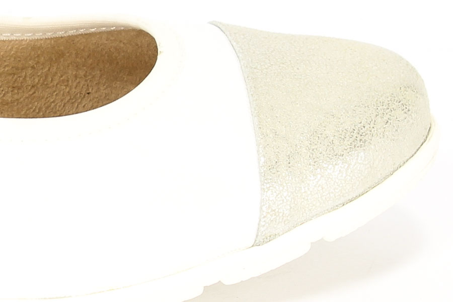 Baleriny Caprice 9-22102-26/193 OffWht Na./Si.