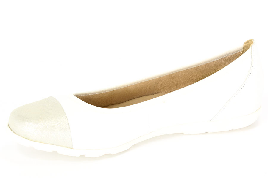 Baleriny Caprice 9-22102-26/193 OffWht Na./Si.