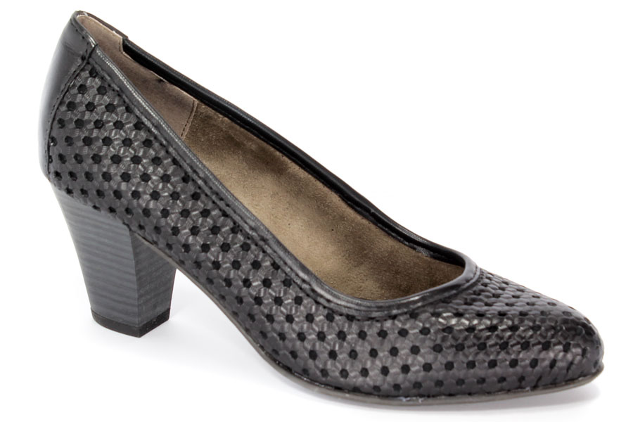 Czółenka Jana 8-22401-26 001 Black 