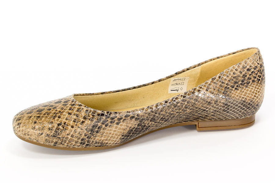 Baleriny But-S J058-BG2-0E1 Taupe