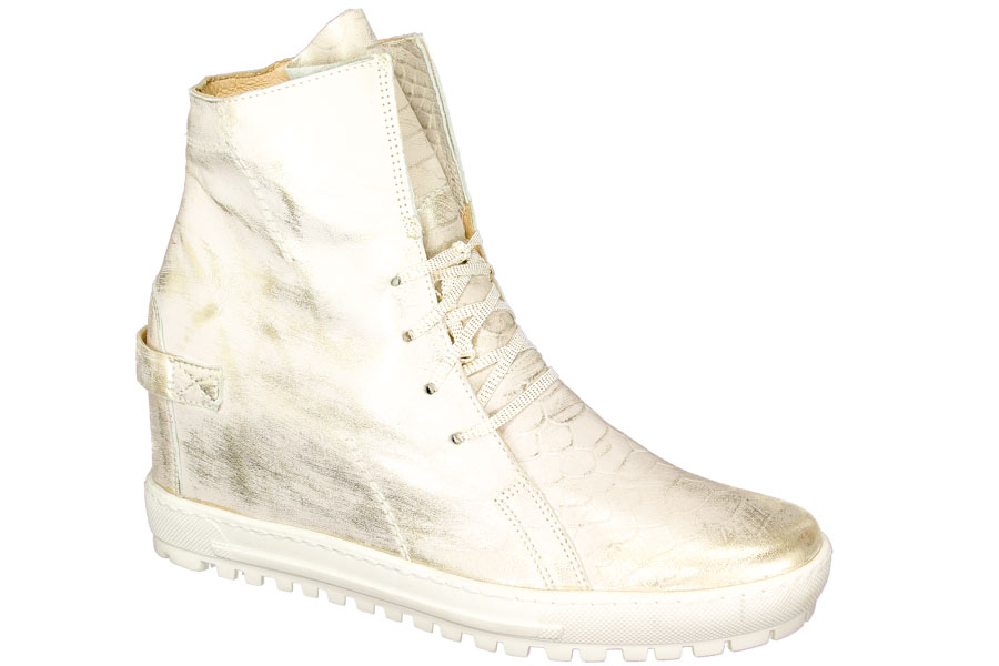 Sneakersy Eksbut 75-3975-E37/672 Złoty Licowa