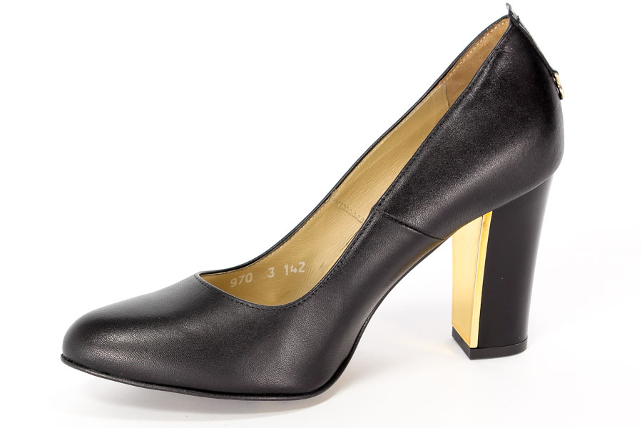 Czółenka Euro Moda EP970/142-418 Czarne
