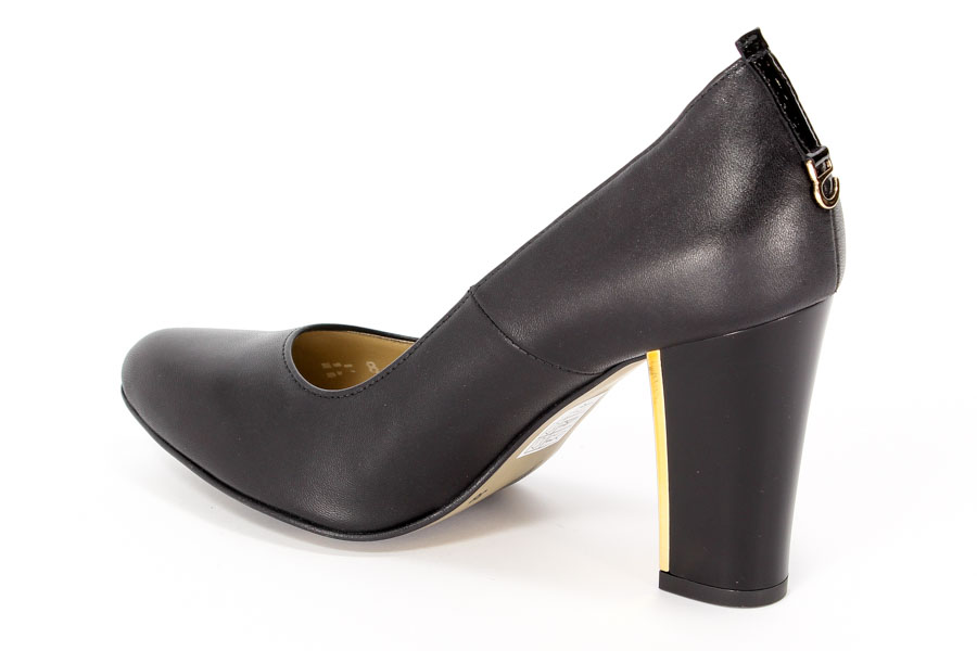 Czółenka Euro Moda EP970/142-418 Czarne