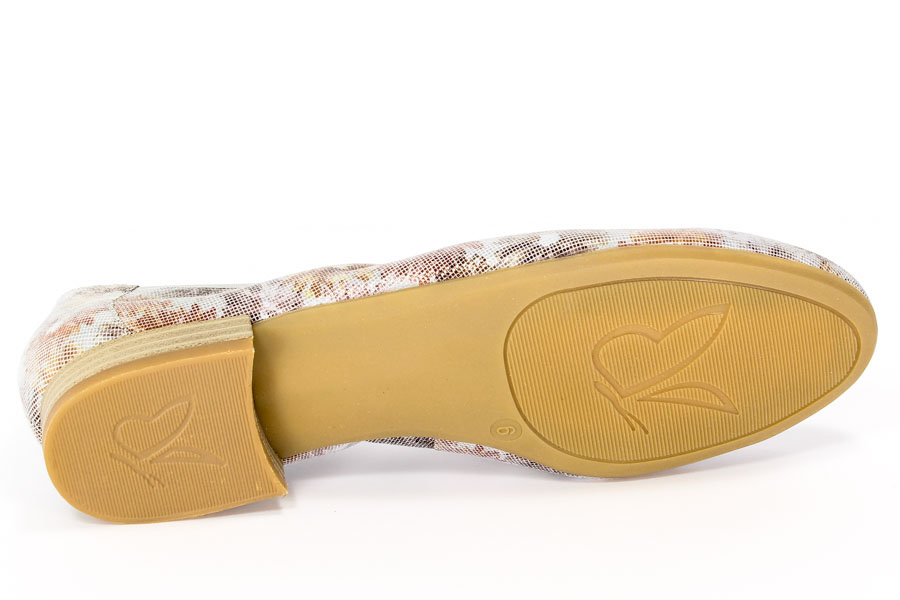 Baleriny Caprice 9-22161-26 402 Dune Sue.Comb
