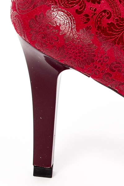 Czółenka Bravo Moda 1368 Bordo Liberty 