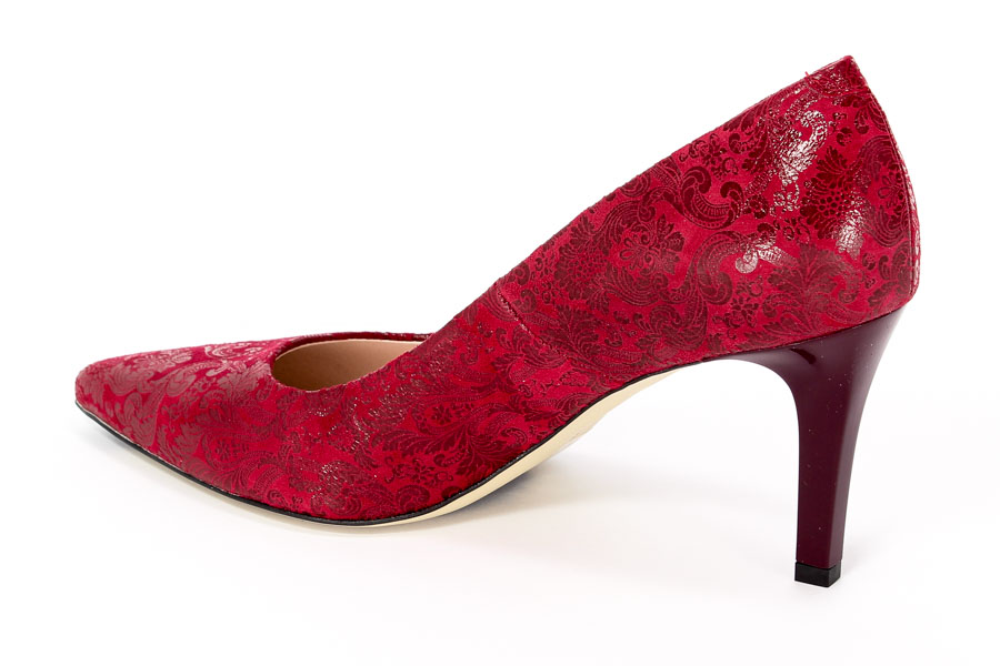 Czółenka Bravo Moda 1368 Bordo Liberty 
