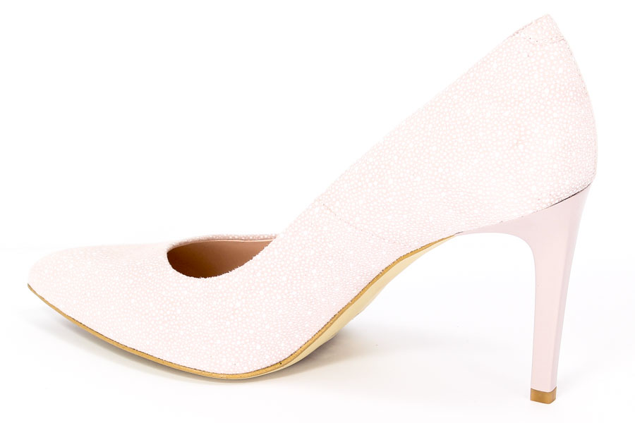 Czółenka Bravo Moda 1373 Róż Kropki