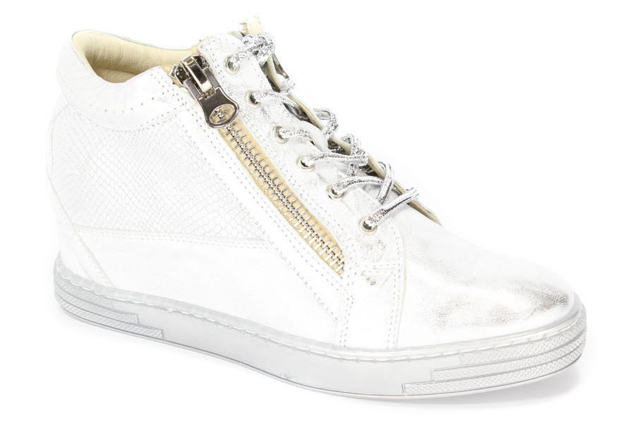 Sneakersy Oleksy 1960/963/995 Srebrny przecierany