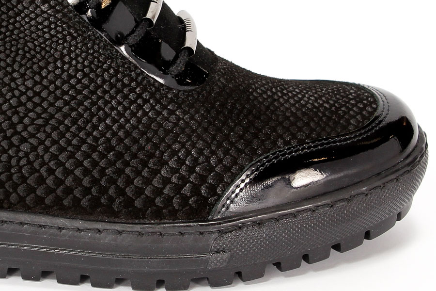 Sneakersy Eksbut 75-3880-B57/121/136 Czarny Lic