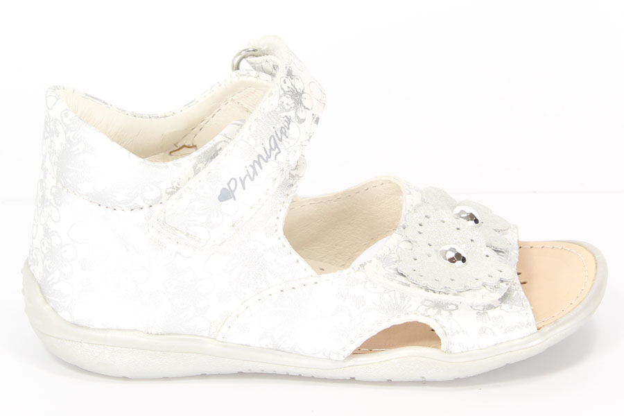 Sandały Primigi 50051/00 Paige Nappa Fiori PU/Blanc