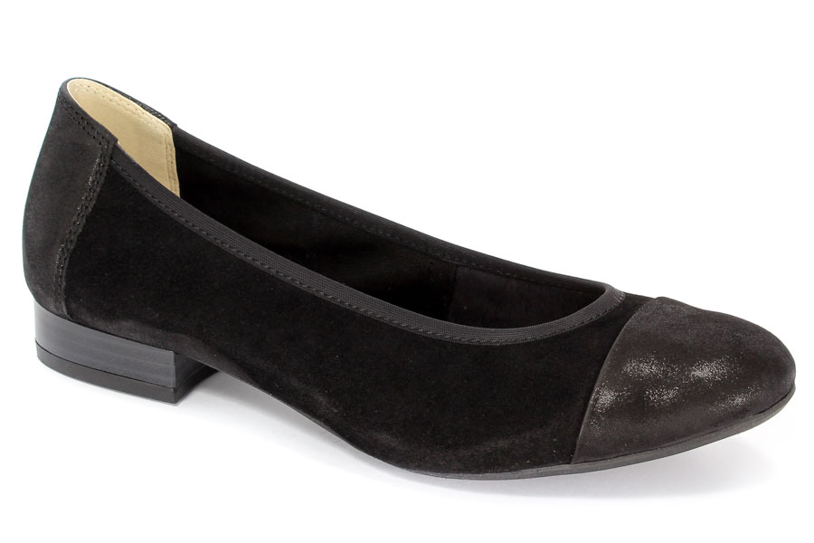 Baleriny Caprice 8-22159-26/004 Black Suede