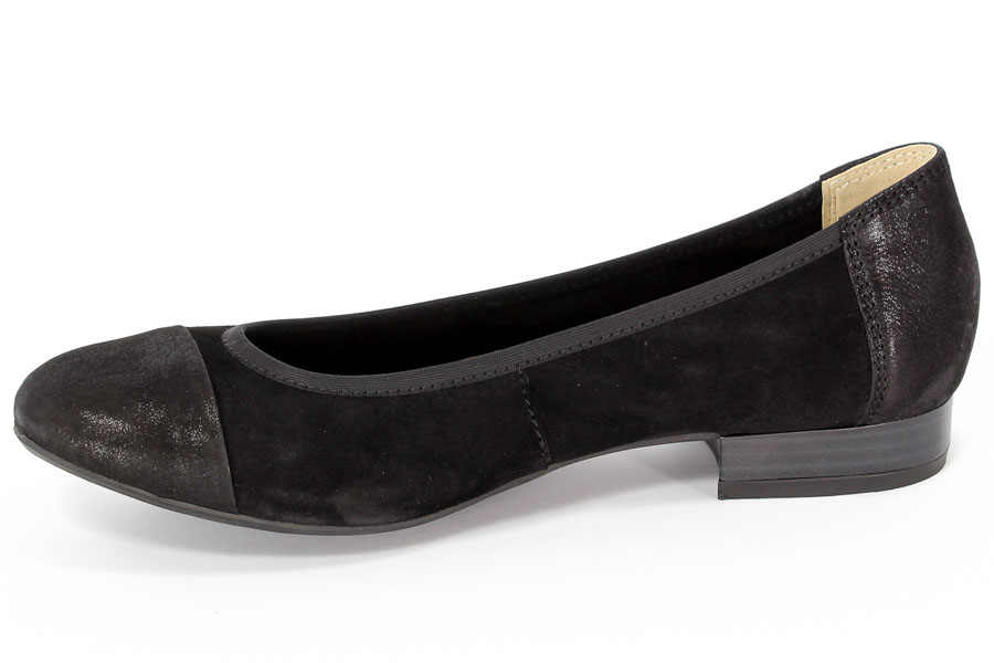 Baleriny Caprice 8-22159-26/004 Black Suede