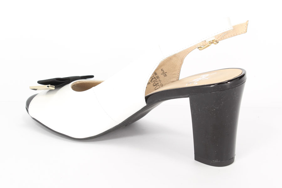 Sandały Caprice 8-28314-26/103 White Pat.Com