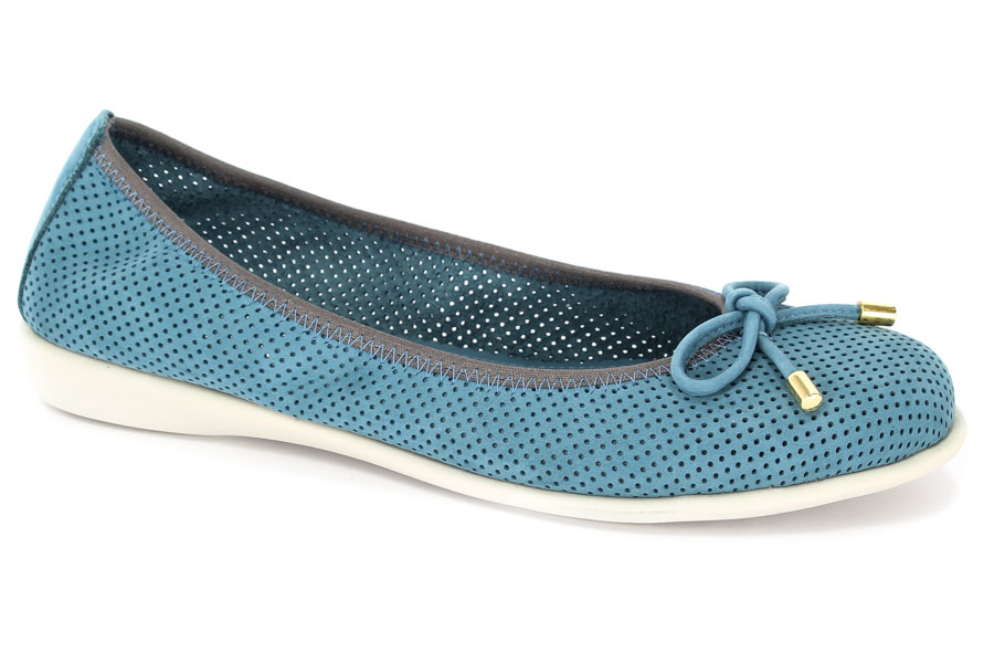 Baleriny Flexx A103/03 Nub.Foro/Petroleum