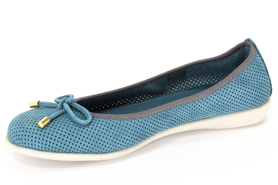 Baleriny Flexx A103/03 Nub.Foro/Petroleum