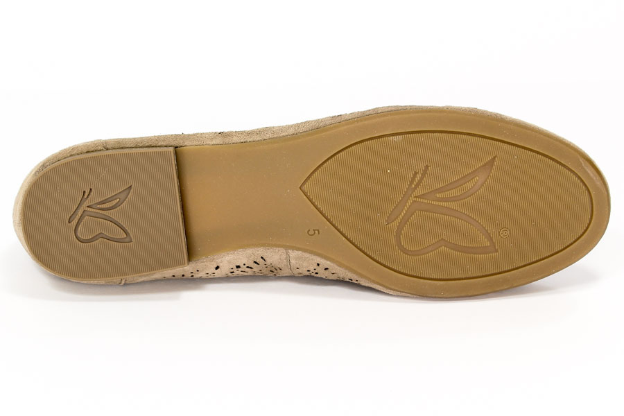 Baleriny Caprice 9-22500-26/343 Taupe Suede