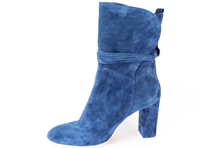Botki Nessi 82606 Granat welur