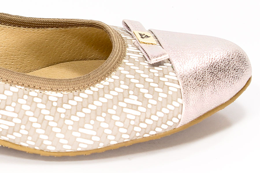 Czółenka Neścior 057-G Beż A/ Beż 05 