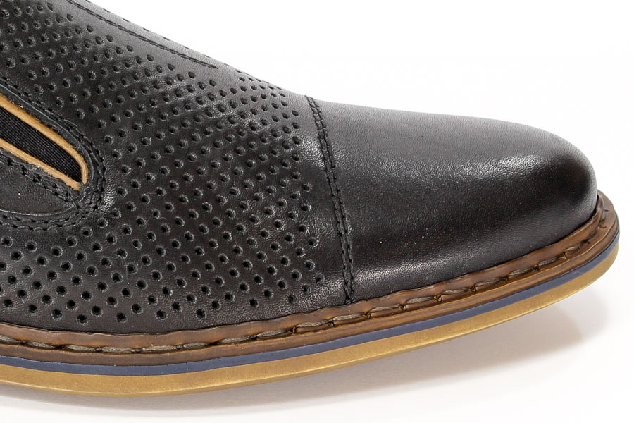 Półbuty Rieker 14866-00 Black