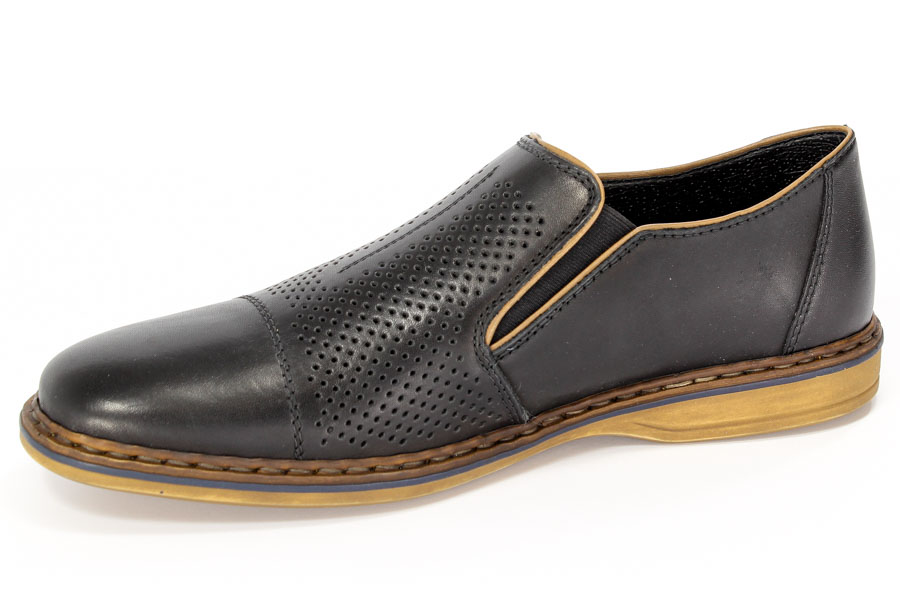 Półbuty Rieker 14866-00 Black