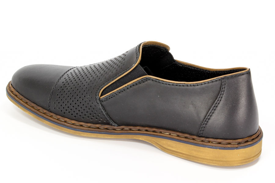 Półbuty Rieker 14866-00 Black