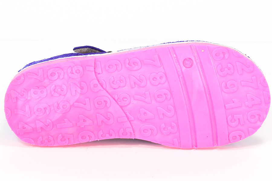 Sandały Daniel WZ/TA135 Fiolet Fluo P