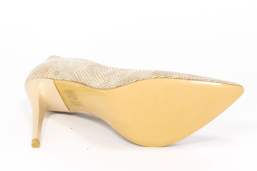 Czółenka Arturo Vicci by Zalbut 4700 Luxury Ecru 313