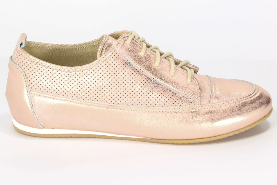 Półbuty Fabio Fabrizi 704 Róż przecierany