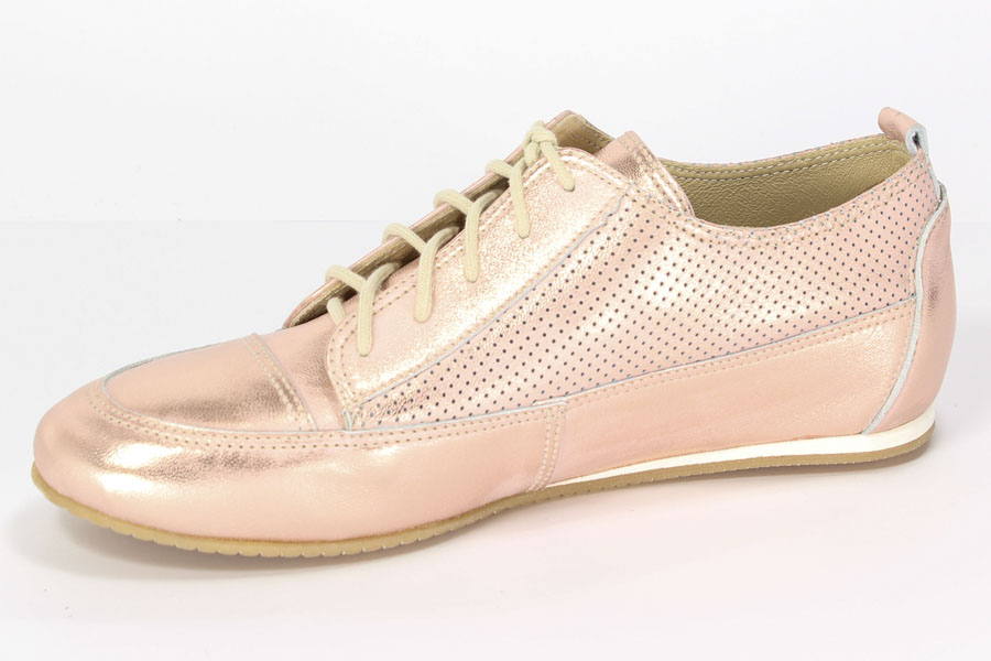 Półbuty Fabio Fabrizi 704 Róż przecierany