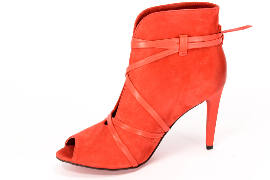 Botki Carinii B3654-H55-B98-000 Samuel 1924/Oassi rosso