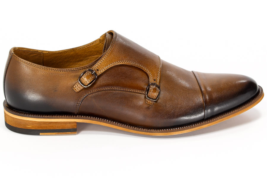 Półbuty Duo Men 605 Brąz Palony 
