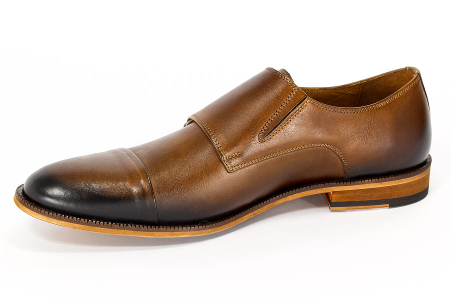 Półbuty Duo Men 605 Brąz Palony 