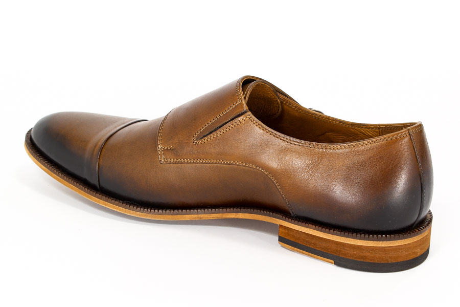 Półbuty Duo Men 605 Brąz Palony 
