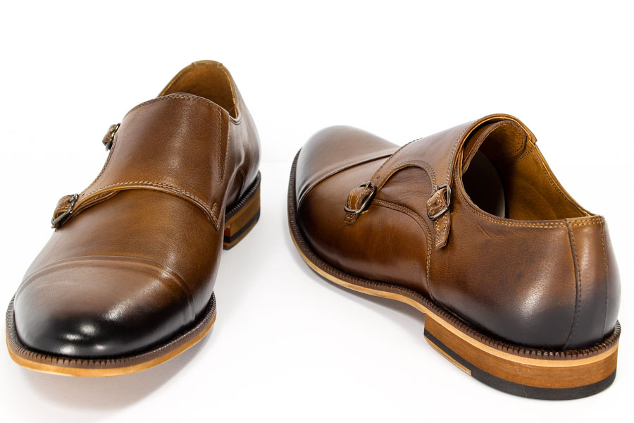 Półbuty Duo Men 605 Brąz Palony 