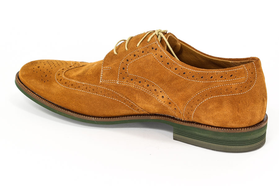 Półbuty Duo Men 608 Rudy Welur 