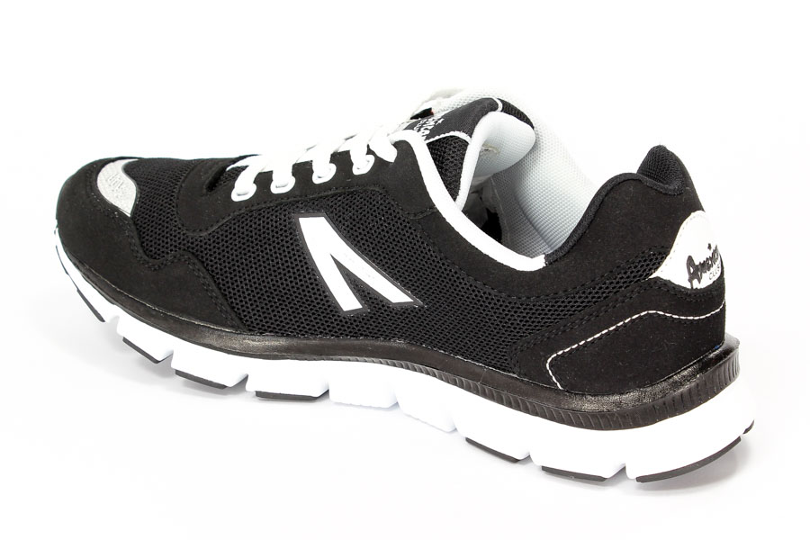 Półbuty American WT001 Black