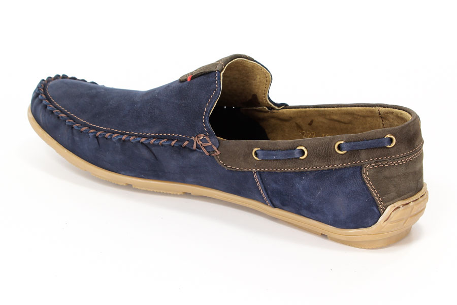 Półbuty Riko 781 Juma Blue/ Brąz