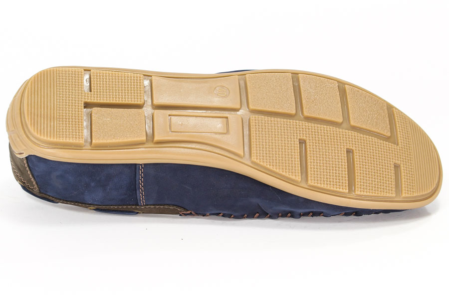 Półbuty Riko 781 Juma Blue/ Brąz