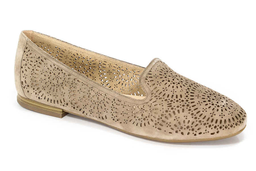 Baleriny Caprice 9-24201-26/343 Taupe suede