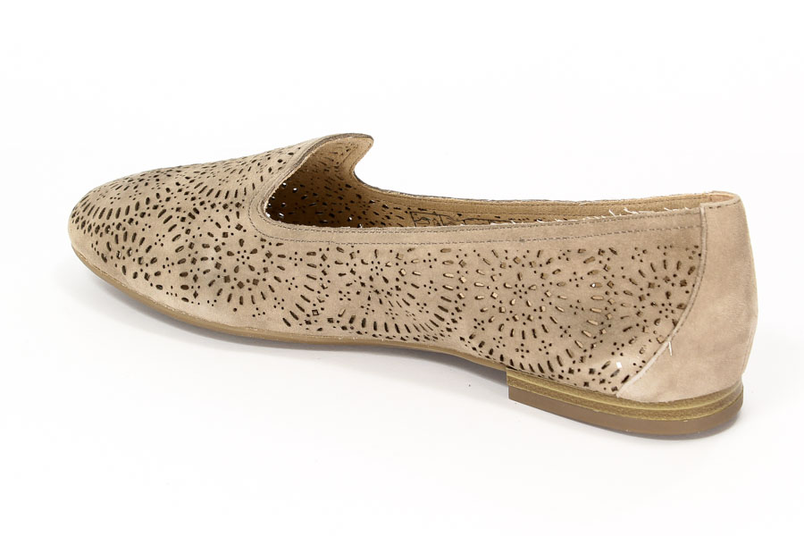Baleriny Caprice 9-24201-26/343 Taupe suede