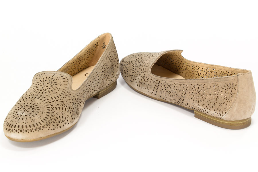 Baleriny Caprice 9-24201-26/343 Taupe suede