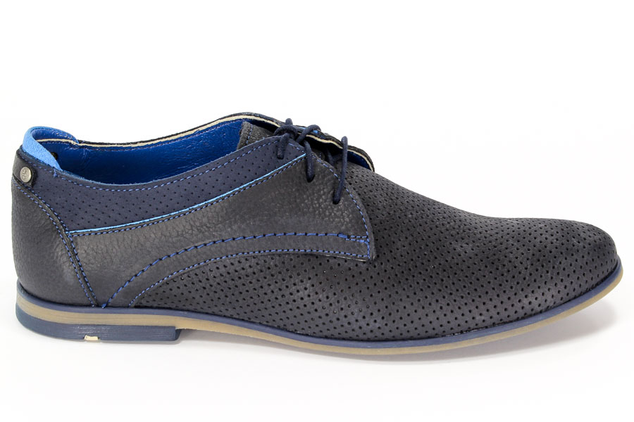 Półbuty Nik 03-0604-003 Granatowy