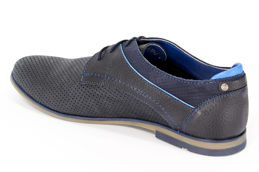 Półbuty Nik 03-0604-003 Granatowy