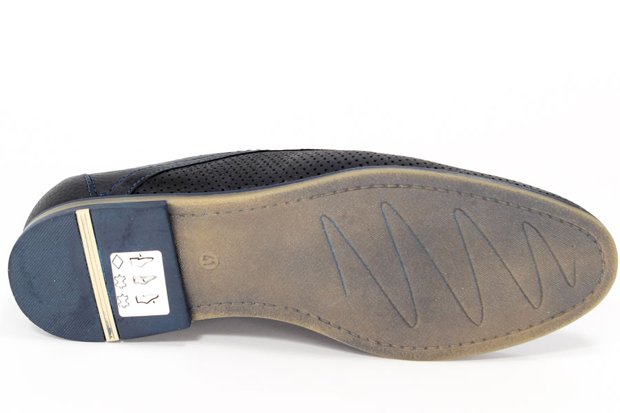 Półbuty Nik 03-0604-003 Granatowy