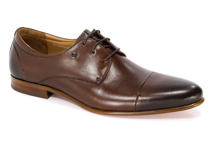 Półbuty Brooman 7703-02H558 Brown 