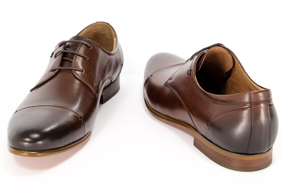 Półbuty Brooman 7703-02H558 Brown 