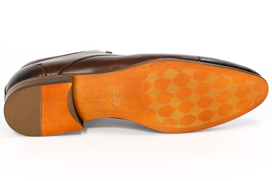 Półbuty Brooman 7703-02H558 Brown 
