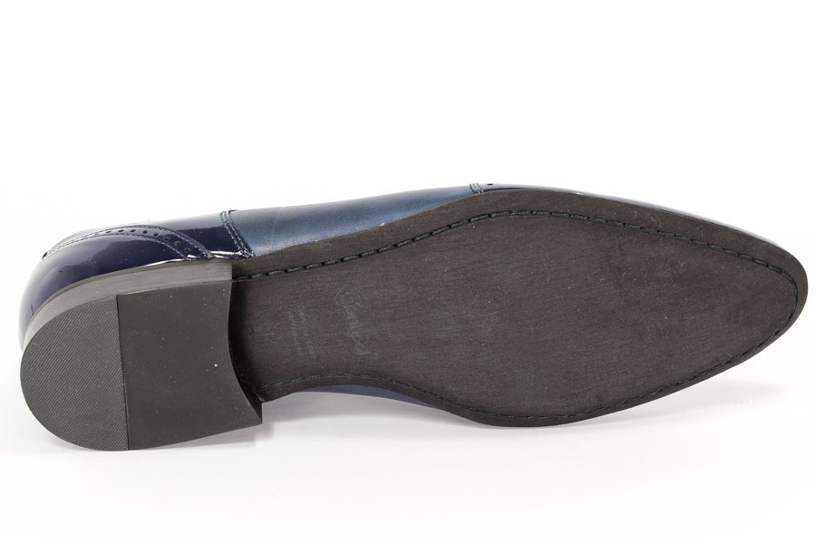 Conhpol Półbuty C-3051-S9 Granat