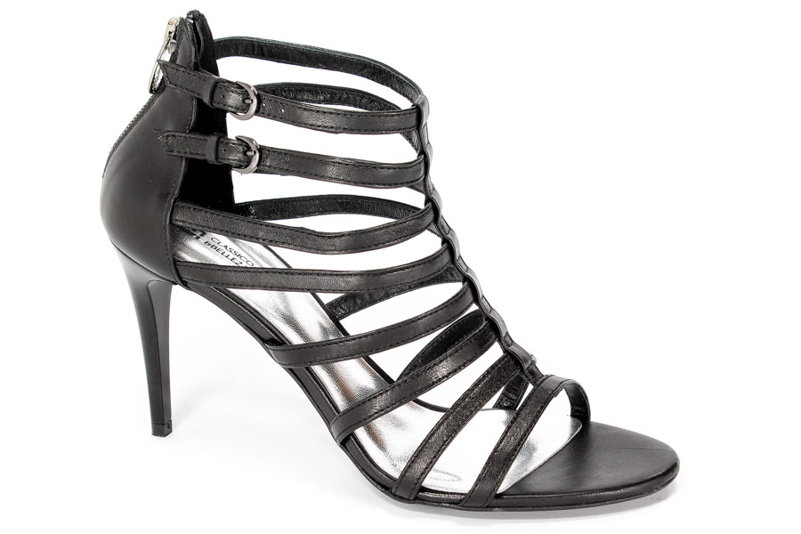 Sandały Conhpol-Bis B-2947 Nero/776/Cdf